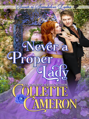 cover image of Never a Proper Lady